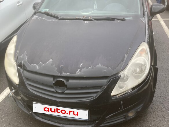 2007 Opel Corsa D, чёрный, 159600 рублей