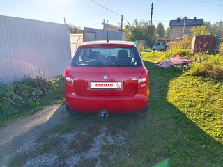 2010 Skoda Fabia II Рестайлинг, красный, 430000 рублей, вид 4