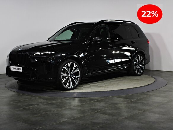 2024 BMW X7 40d I (G07) Рестайлинг, чёрный, 17900000 рублей