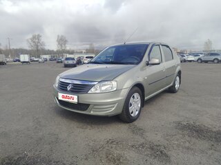 2013 Renault Logan I Рестайлинг, бежевый, 519000 рублей, вид 1