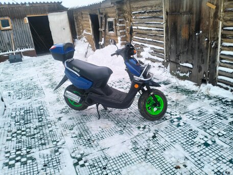 2000 Yamaha BWs, синий, 90000 рублей, вид 1