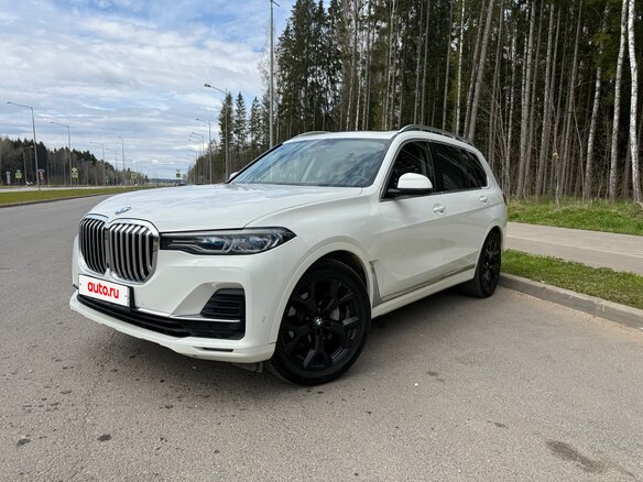2019 BMW X7 30d I (G07), белый, 7000000 рублей