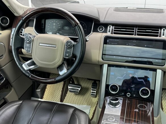 2017 Land Rover Range Rover IV Рестайлинг, зелёный - вид 12