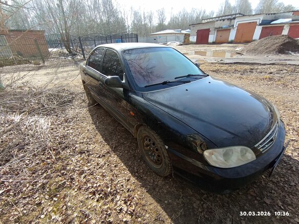 2006 Kia Spectra I Рестайлинг 2, чёрный, 250000 рублей - вид 4