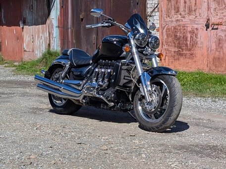 2006 Triumph Rocket III, чёрный, 850000 рублей, вид 1