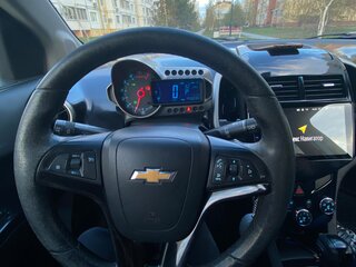 2013 Chevrolet Aveo II, серый, 620000 рублей, вид 4