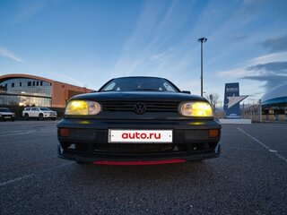 1991 Volkswagen Golf III, чёрный, 265000 рублей, вид 3