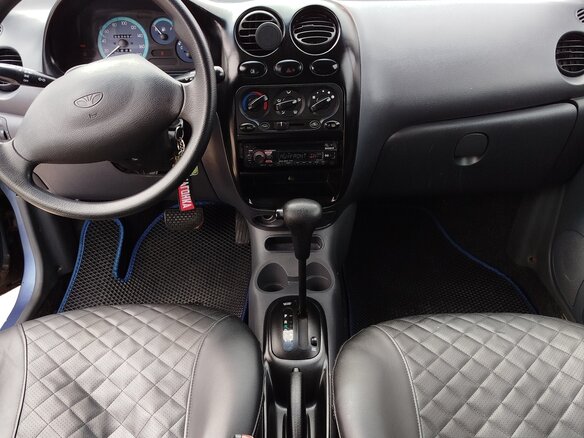 2007 Daewoo Matiz I Рестайлинг, синий, 280000 рублей - вид 18