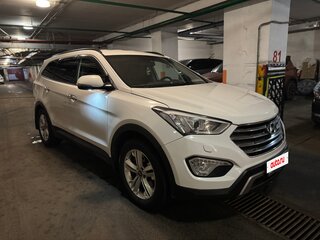 2014 Hyundai Santa Fe Grand III, белый, 1750000 рублей, вид 2