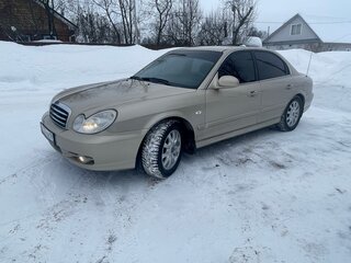 2006 Hyundai Sonata ТагАЗ IV (EF) Рестайлинг, бежевый, 490000 рублей, вид 2