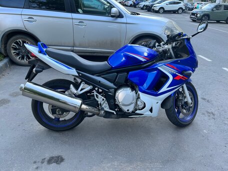 2010 Suzuki GSX 650F, синий, 450000 рублей, вид 2