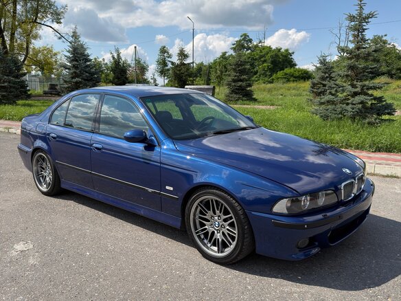 2000 BMW M5 III (E39), синий - вид 1