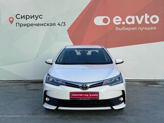 2017 Toyota Corolla XI (E160, E170, E180) Рестайлинг 1, белый, 1130000 рублей, вид 2
