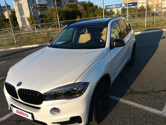 2015 BMW X5 30d III (F15), белый, 3600000 рублей - вид 14