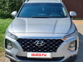 2018 Hyundai Santa Fe IV, серебристый, 2925000 рублей, вид 2