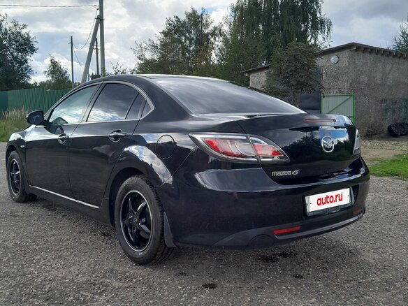2012 Mazda 6 II (GH) Рестайлинг, чёрный, 800000 рублей - вид 8