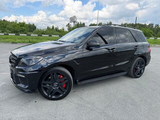 2013 Mercedes-Benz M-Класс AMG 63 AMG III (W166), чёрный, 2250000 рублей, вид 1