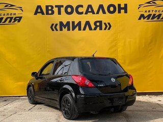 2008 Nissan Tiida I, чёрный, 480000 рублей, вид 3