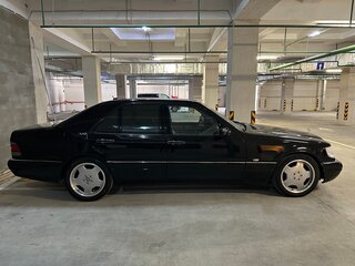 1998 Mercedes-Benz S-Класс 600 III (W140) Рестайлинг, чёрный, 3500000 рублей, вид 4