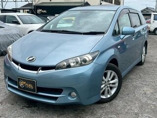 2009 Toyota Wish II, голубой, 1100000 рублей, вид 3