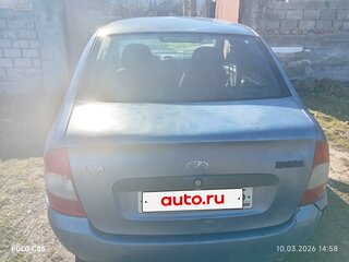 2007 Lada (ВАЗ) Kalina I, голубой, 70000 рублей, вид 4