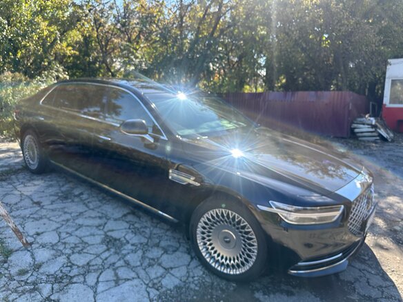 2020 Genesis G90 Limousine I Рестайлинг, чёрный, 6950000 рублей - вид 23
