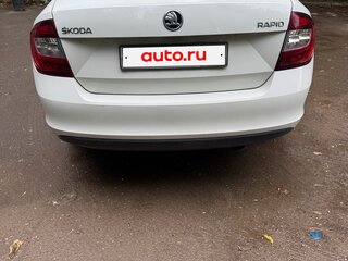 2018 Skoda Rapid I Рестайлинг, белый, 1500000 рублей, вид 4