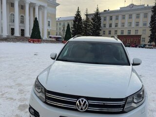 2015 Volkswagen Tiguan I Рестайлинг, белый, 1400000 рублей, вид 5