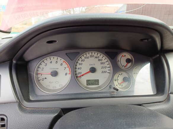 2006 Mitsubishi Lancer IX Рестайлинг, красный, 220000 рублей - вид 5