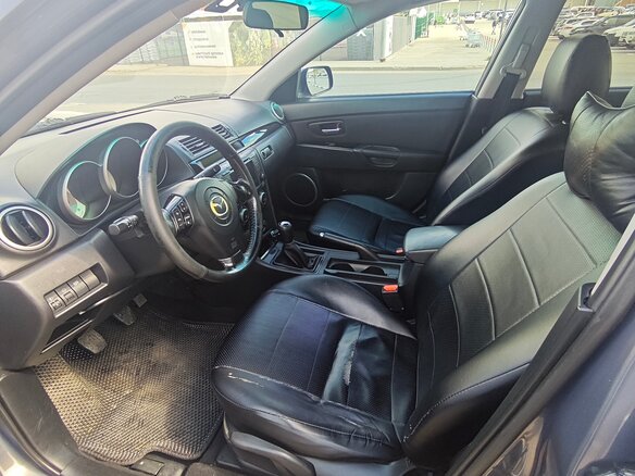 2008 Mazda 3 I (BK) Рестайлинг, серый, 550000 рублей - вид 12