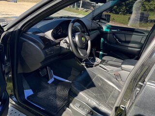 2004 BMW X5 4.4i I (E53) Рестайлинг, чёрный, 1200000 рублей, вид 5