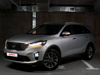 2019 Kia Sorento III Prime Рестайлинг, серебристый, 3650000 рублей, вид 2