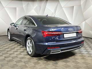 2020 Audi A6 45 TFSI V (C8), синий, 3960000 рублей, вид 4