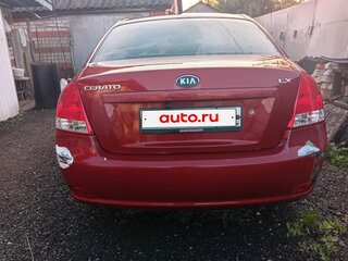 2008 Kia Cerato I Рестайлинг, красный, 295000 рублей, вид 2