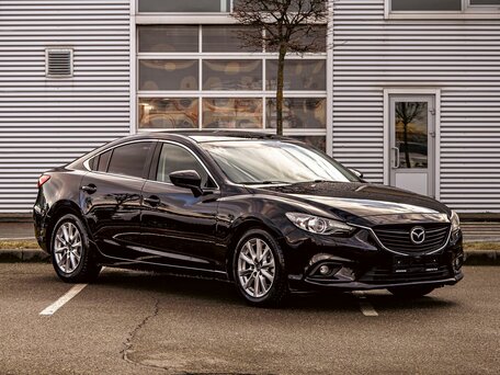 2014 Mazda 6 III (GJ), чёрный, 1395000 рублей, вид 3