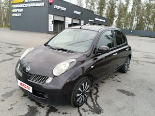 2010 Nissan Micra III (K12), фиолетовый, 430000 рублей, вид 4