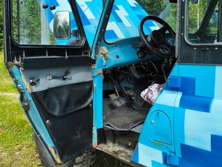 1996 УАЗ 31514, серый, 350000 рублей, вид 4