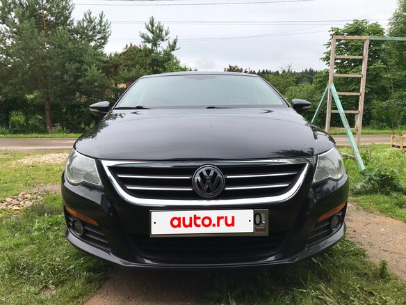 2010 Volkswagen Passat CC I, чёрный, 1330000 рублей - вид 3
