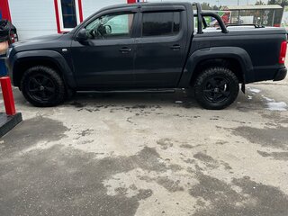 2014 Volkswagen Amarok Double Cab full-time I, серый, 1800000 рублей, вид 4