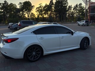 2015 Mazda 6 III (GJ) Рестайлинг, белый, 2150000 рублей, вид 4