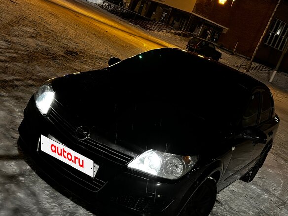 2008 Opel Astra H Рестайлинг, чёрный, 480000 рублей - вид 8