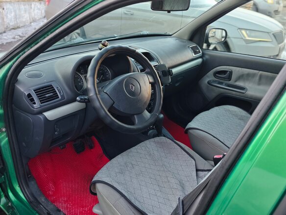 2003 Renault Clio II Рестайлинг 2, зелёный, 285000 рублей - вид 3