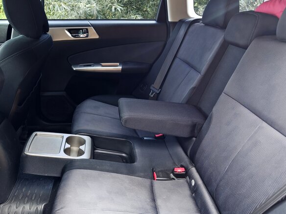 2008 Subaru Forester III, серый, 1350000 рублей - вид 11