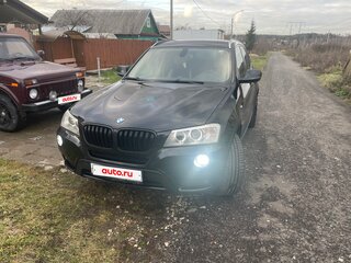 2011 BMW X3 28i xDrive II (F25), чёрный, 1350000 рублей, вид 5