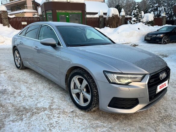 2022 Audi A6 45 TFSI V (C8), серебристый, 4700000 рублей - вид 1