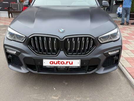 2021 BMW X6 40d III (G06), серый, 8550000 рублей, вид 2