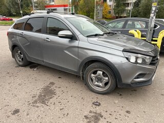 2018 Lada (ВАЗ) Vesta SW Cross I, серый, 890000 рублей, вид 1