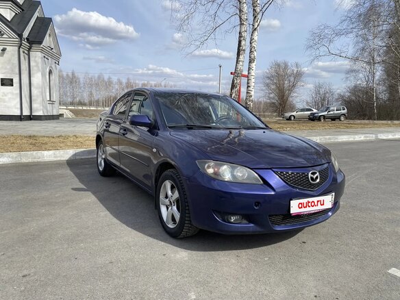 2005 Mazda 3 I (BK), синий, 470000 рублей - вид 3