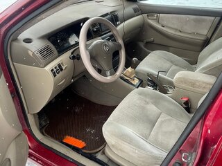2002 Toyota Corolla IX (E120, E130), красный, 620000 рублей, вид 5
