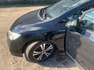 2009 Honda Civic VIII Рестайлинг, чёрный, 525000 рублей, вид 3